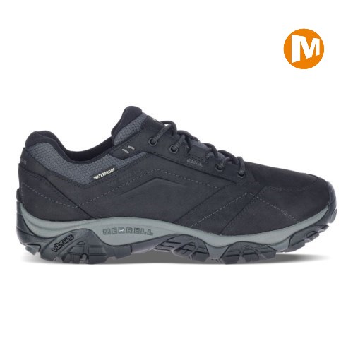 Merrell Moab Adventure Lace Waterproof Sneaker Herren Schwarz [DE-TGUFE]